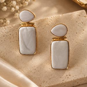 Luna Stone Drop Earrings